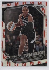 2025 Panini Prizm WNBA WNBA Logo Prizm A'ja Wilson #76 12xs