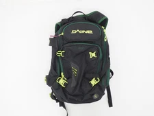 Dakine Heli-Pro DLX 20L Backcountry Snow Backpack 21"x11"x5.5" 3lbs Black/ Green