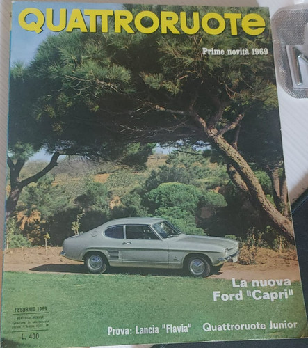 VIERRÄDER N 158 FEBRUAR 1969 - FORD CAPRI - LANCIA FLAVIA - MINI INNOCENTI