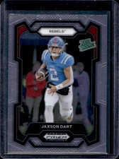 2024 Panini Prizm Collegiate Draft Picks Jaxson Dart Rated Prospect #147 Rebels