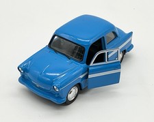 Welly Trabant P 50  ,,blau,, ca. 1:38 Oldtimer  Klassiker Top  Modellauto NEU