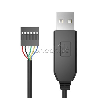   FT232RL USB to Serial adapter module USB TO TTL RS232   Cable 6Pin *uq