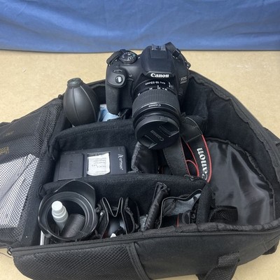 Canon EOS 2000D DSLR Digital Camera w/ Canon EF-S 18-55mm F/3.5-5.6 III