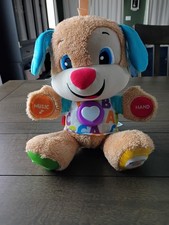 Fisher-Price Laugh Learn Smart Stages Puppy Plush Learning Toy Tested Working