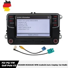 Für PQ VW Golf Polo CC NONAME RCD330 RCD340G...