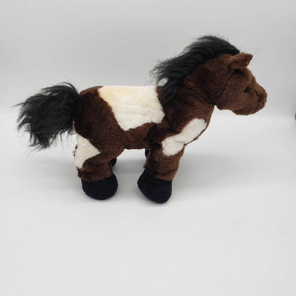 Ganz Webkins Pinto Pony Horse 10'' Kids Plush Stuffed Animal Toy No Code - Image 3 of 4