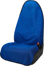 Towel Car Seat Cover Waterproof Blue For Truck Suv Front Seat Machine Washable - Towel Car Seat Cover Waterproof Blue For Truck Suv Front Seat Machine Washable -