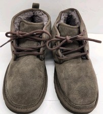 UGG Neumel Ankle Chukka Boots Mens Size 8 Charcoal Gray 3236