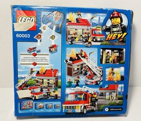 LEGO City 60003 Fire Emergency Set Complete w/ Manual & Box