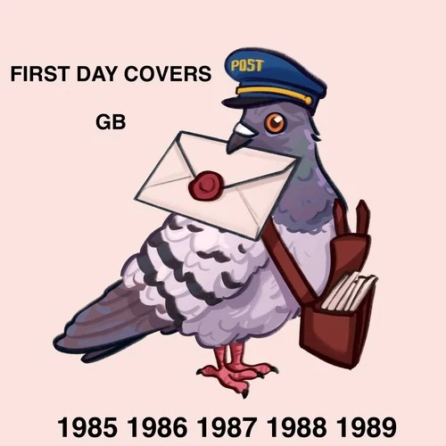 FDC s 1985 1986 1987 1988 1989 - Royal Mail Stuart Cotswold Philart etc