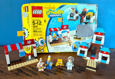 Lego SPONGE BOB SQUAREPANTS Glove World 100% Complete w/ Box Set 3816