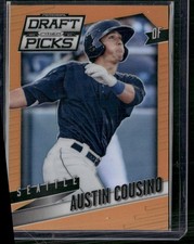 2014 Panini Prizm Perennial Draft Picks #29 Austin Cousino Prizms Orange #/60
