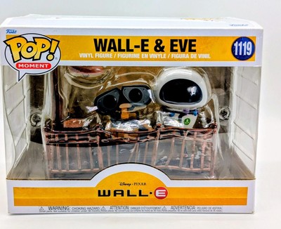 Funko Pop! Moments: Pixar - Wall-E - Wall-E And Eve - #1119 Deluxe New In Box