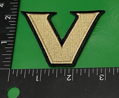 VANDERBILT Commodores  IRON ON PATCH   Unbranded USA  V