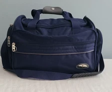 Samsonite Carry On Travel Luggage Weekend Duffle Bag Navy 17-9-8