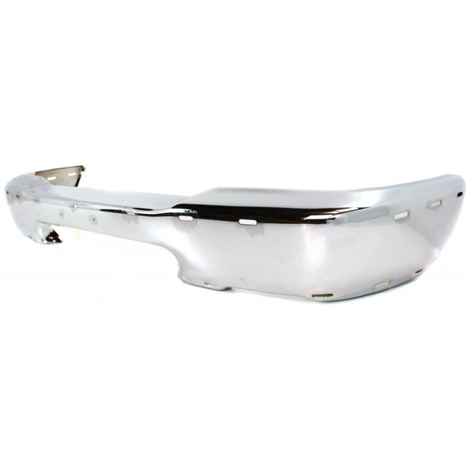 For Mazda B2500/B3000/B4000 1999 2000 Bumper Front Chrome w/ Pad Holes Foto 3 de 4