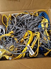 Lot 100x Cat 5 Ethernet Network Cables, used - very good