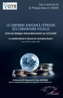 Le Continent Africain à L'éPreuve Des Conventions Fiscales | Taschenbuch (2024)
