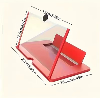 3D Handy Bildschirm Lupe Faltbarer Smartphone Vergrößerungslupe Projektor 12/10''