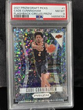 2021-22 Panini Prizm Draft Picks Flashback Cade Cunningham #1 Circles Prizm (RC)