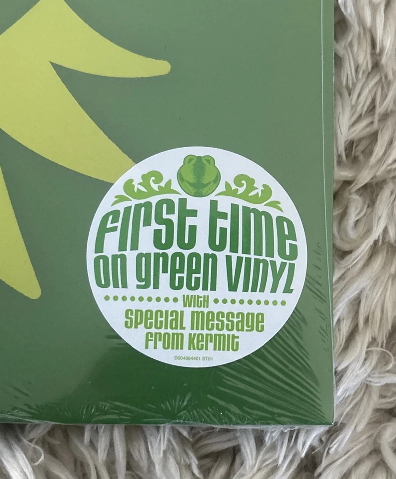 Brand New Sealed The Muppets The Green Album  On Green Vinyl Album - Image 2 of 3