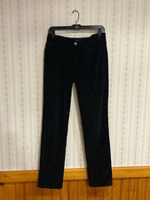 Calvin Klein Black Corduroy Jeans Women  s Size 6 Straight