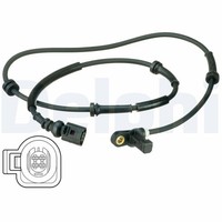 ABS Sensor Raddrehzahl Delphi SS20495 FüR Alhambra Ford VW 7M8 Seat Sharan 7M9 1