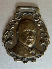 Louisville KY Advertising Watch Fob Deckmann's Figural Bust Vic Lorch Jeweler