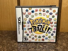 Nintendo DS Pokemon Trozei! Case, Manual, Sticker & Inserts ONLY NO GAME