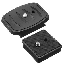 2 Pack 41mm 43mm Tripod Quick Release Plate Camera Mounting Adapter V0552