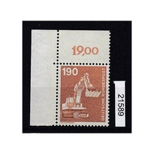Bund 1982, Mich.-Nr.: 1136 ** Eckrand LO