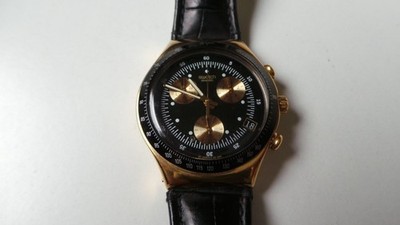 Super erhaltene Swatch Irony Chronograph,Herrenarmbanduhr,Armbanduhr
