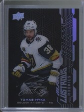 2018-19 SPx UD Black Lustrous Rookies Auto Tomas Hyka #LR-TH Auto 4ud