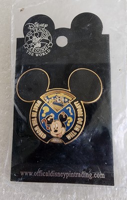 WDW CREATE A PIN WHAT IN THE WORLD WILL WE DO TODAY? SPINNER PIN