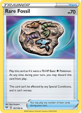 Rare Fossil 167/189 Uncommon Darkness Ablaze | READ DESCRIPTION