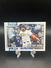 2026 Topps Baseball Jonathan Aranda Walk This Way SSP #326 Tampa Bay Rays