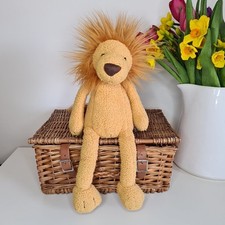 Jellycat Small Slackajack Lion Jellycat Lion - Yellow Big Cat Soft Plush Retired