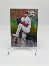 2022 Topps 2021's Greatest Hits #21GH-10 Shohei Ohtani Los Angeles DODGERS MVP