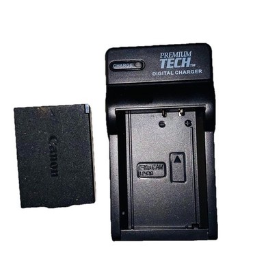 Canon LP-E10 Battery + Charger Premium Tech Plug In Charger Rebel T3 T5 T6 T7