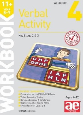 11+ Verbal Activity Year 5-7 Workbook... by MacKay, Katrina Paperback / softback