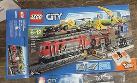 LEGO City Trains 60098 Heavy-Haul Train 984pcs Battery Powered Box Set