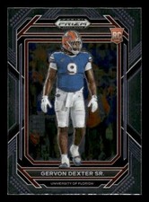 2023 Panini Prizm Draft Picks #193 Gervon Dexter Sr. Rookie Florida Gators