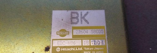 Nissan Sunny sterownik/moduł silnika 2260458C05 - Zdjęcie 4 z 4