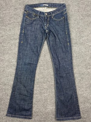 The Sinclair Mfgrp. Women's Flare Jeans Dark Wash Blue Size 26x31