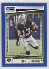 2022 Score Showcase 39/100 Hunter Renfrow #123 v1x