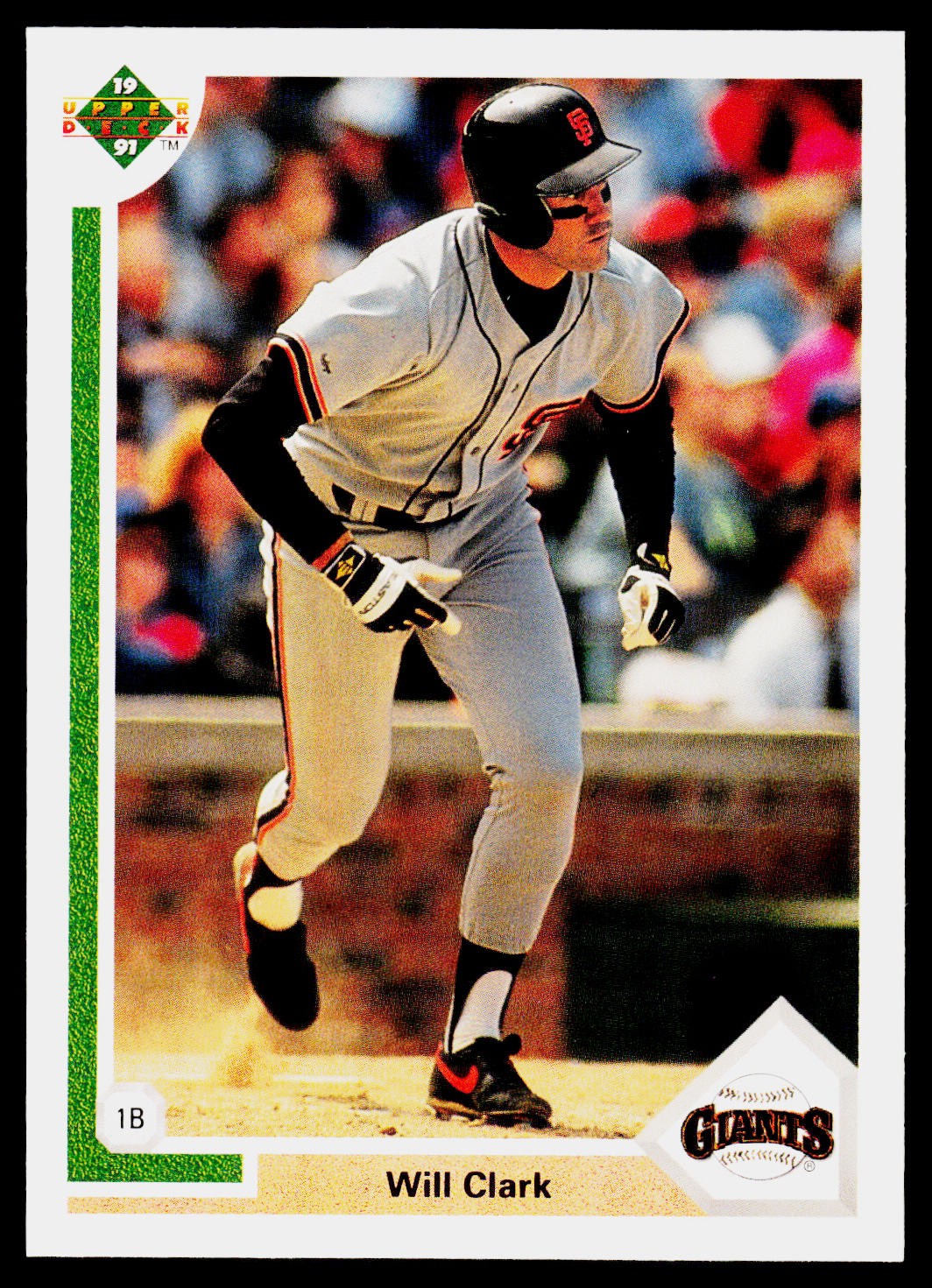 Will Clark, 1991 Upper Deck, #445, San Francisco Giants,