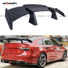 For Honda Civic X 10TH Gen 58" GT Style Racing Matte Blk Rear Trunk Spoiler Wing