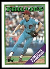 1988 Topps Kevin Gross Philadelphia Phillies #20