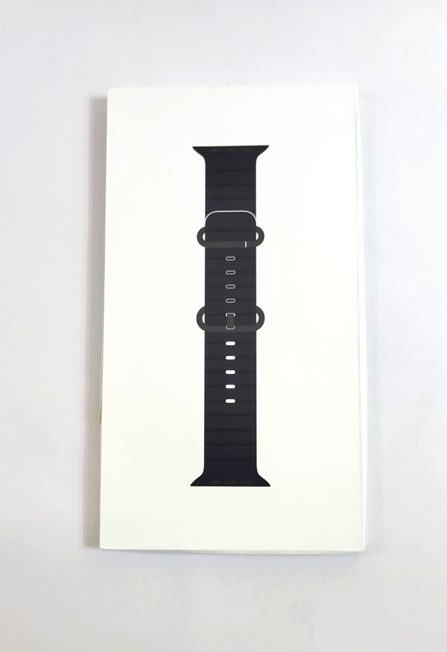 Apple Watch Ultra 3 OEM  - 49mm Black Titanium  Finish - Black Ocean Band  - New - Thumbnail 3