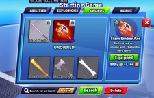 blade ball roblox swords for sell